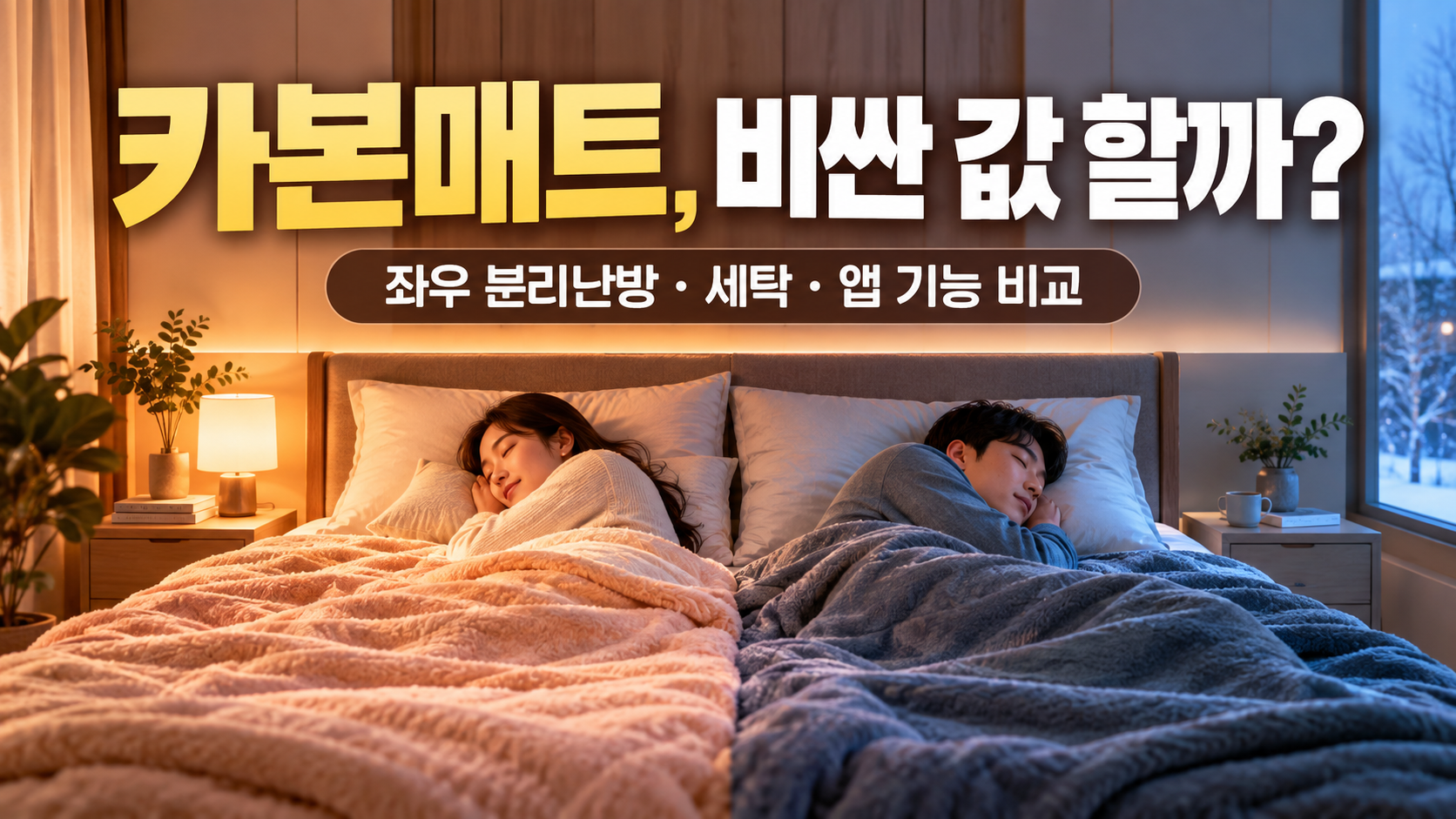 경동나비엔 카본매트 EME500S-QP, 비싼 값 할까? 분리난방·세탁·앱 비교
